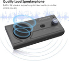 Avantree CK11 Kfz Bluetooth 5.0 Freisprecheinrichtung Freisprechanlage Car Kit für Sonnenblende, Lauter Lautsprecher, Siri Assistant Unterstützung, Lautstärkeregler, Auto Power On – Titan