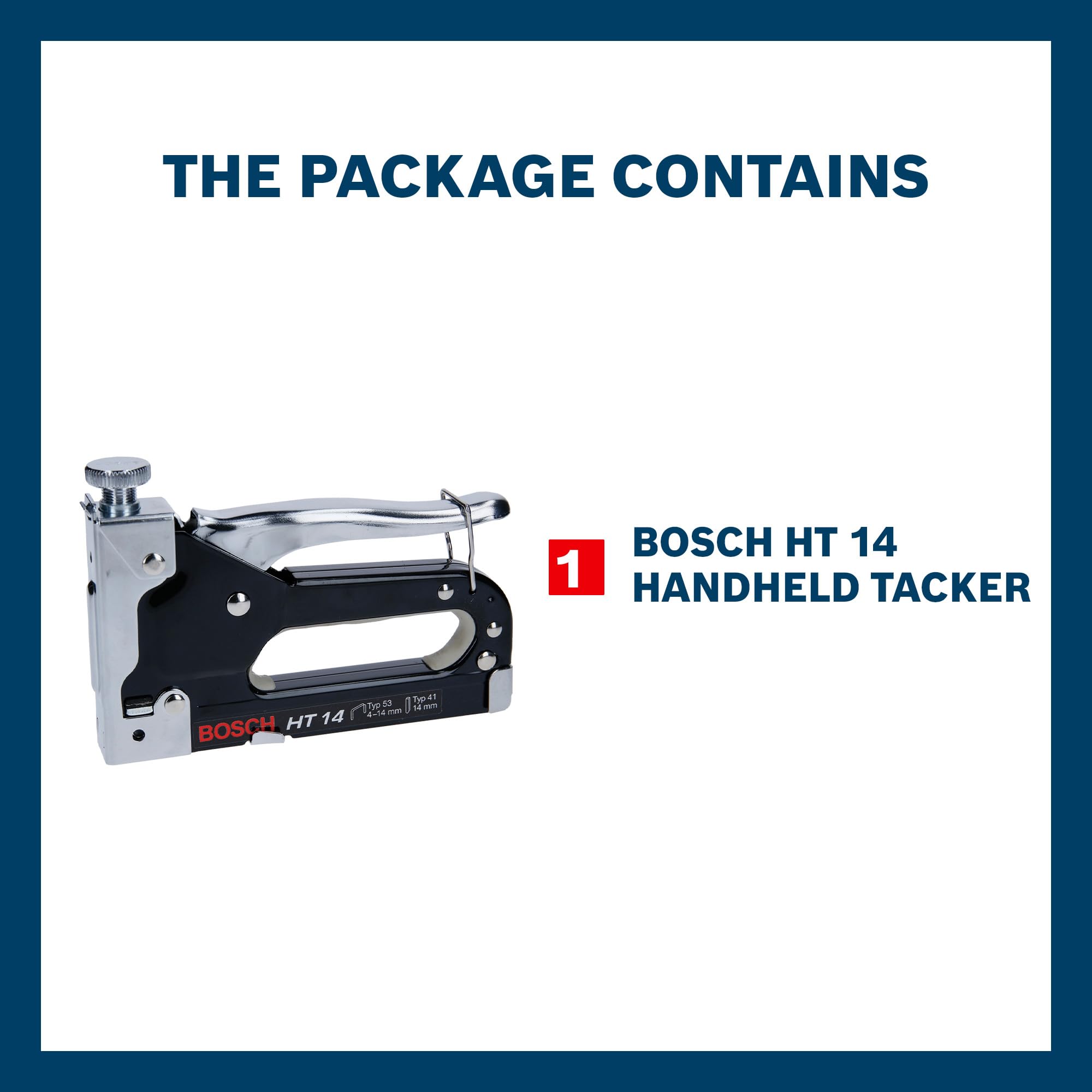 Bosch Professional Handtacker HT 14 (Holz, Klammertyp 53)