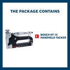 Bosch Professional Handtacker HT 14 (Holz, Klammertyp 53)