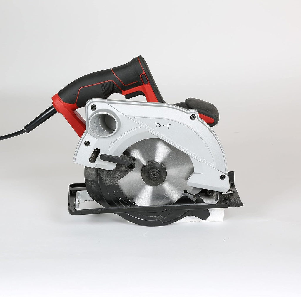 Einhell Handkreissäge TC-CS 1250 (1.250 W, 5.500 Min-1, Werkzeuglose Einstellung Tiefe/Winkel, Zusatzhandgriff, Spindelarretierung, Spaltkeil, Inkl. Hartmetall-Sägeblatt)
