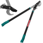 HYCHIKA Bypass Astschere für Garten 74cm, Leichte Astschere Amboss, Karbonstahlklingen, Einfaches Trimmen Cuts Ø50 mm max., Arbeitssparende mit Scharfen Klingen