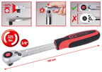 KS Tools 920.3890 3/8" SlimPOWER Umschaltknarre,72 Zahn