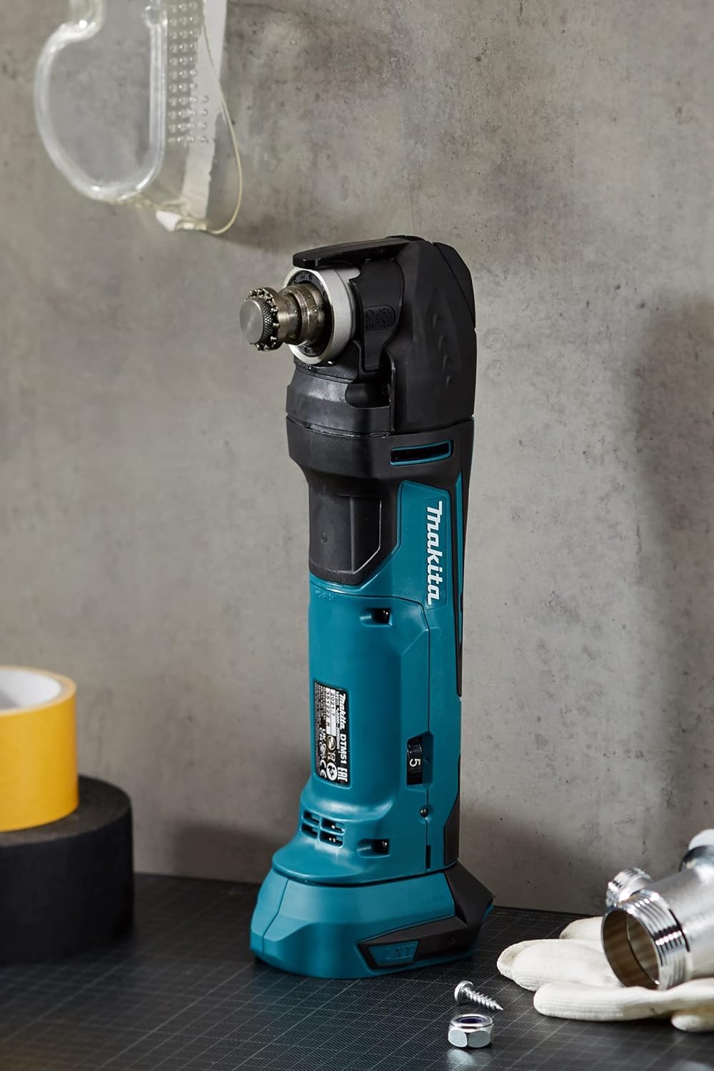 Makita DTM 51 ZJ 18V Li-Ion Akku Multifunktionswerkzeug Solo im Makpac - ohne Zubehör, ohne Akku, ohne Ladegerät