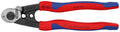 Knipex 95 62 190 SBA Komfort Grip Drahtseilschere,