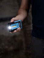 Hazet LED Pocket-Light 1979N-82 I 180 Grad verstellbare, kompakte Werkstatt-Lampe mit hoher Leuchtleistung, stufenlos dimmbar, integrierte Haltemagneten zur Befestigung