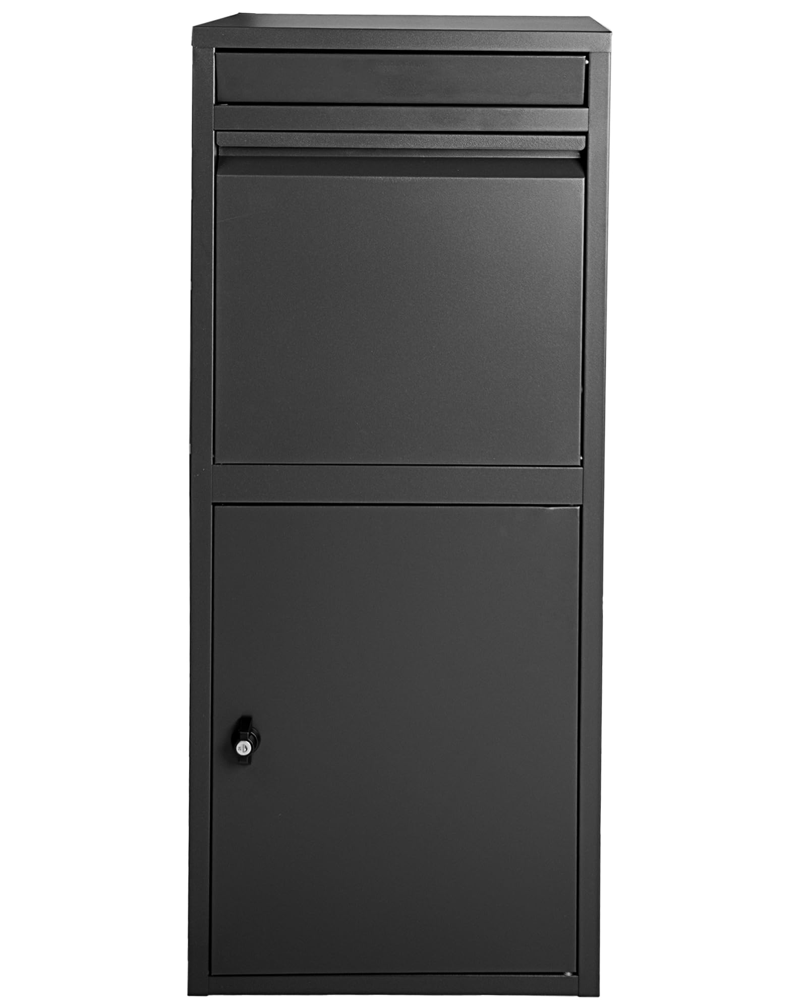 Ondis24 Korona Paketbox Postbox für Pakete, Päckchen, für Briefe mit Paketsafe (Schwarz)