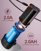 Akkuschrauber 12V Pink Rosa, Akkubohrer Klein, Akku Bohrschrauber Set mit 15 Zubehör und Tasche, 18+1 Drehmomentstufen, 10mm Bohrfutter, 2-Gang, LED-Licht, Leicht Akku Schrauber für Reparatur & DIY