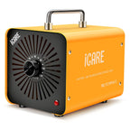 Ozongenerator 60000mg/h Ozongerät, Ozonisator Industrieller O3 Ozon Luftreiniger mit 120 Min Timer für 300㎡ Geruchskiller Geruchsneutralisierer für Auto, Rauch, Haustiergerüche, Gelb