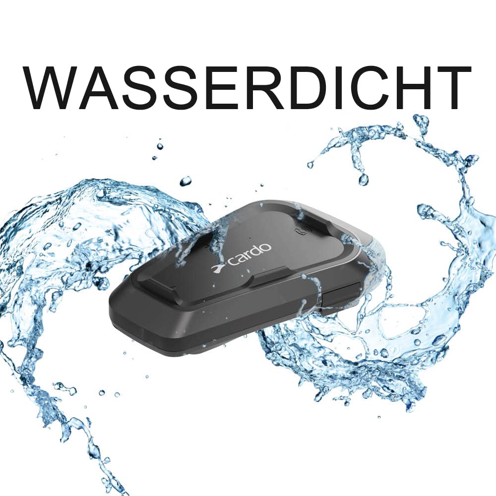 Cardo, Motorrad-Gegensprechanlagen-Kit Bluetooth Spirit Solo