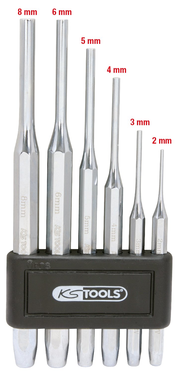 KS Tools 980.1020 Einhand-Fettpresse mit starrem Füllrohr, 350mm
