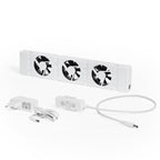 SpeedComfort Heizkörper Ventilator Mono Set – 1 Stück Heizkörperventilatoren - energieeffizienter Heizungsventilator - Bis zu 22% Energieeinsparung – Geräuscharm