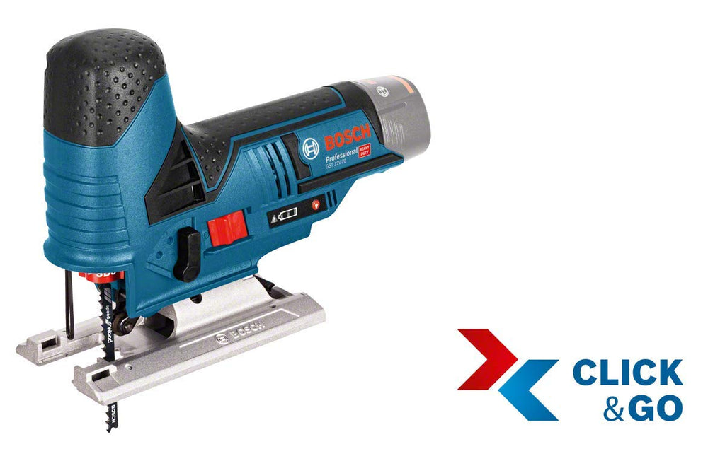 Bosch Professional 12V System Combo Kit: GSR 12V-15 FC (+4x Aufsätze) + GHO 12V-20 + GWS 12V-76 + GST 12V-70 + GOP 12V-28 (inkl. 2x 2.0Ah, 3.0Ah Akku, Ladegerät GAL 12V-40, XL-BOXX)