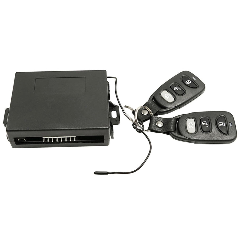 Aiuphing zentralverriegelung nachrüsten, zentralverriegelung universal schlüsselloses Öffnungssystem, Remote-Türschloss-Kit + 4-teilige Türschloss Aktuator