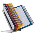 Durable Tisch-Sichttafelsystem (Vario Table 30, mit 30 Sichttafeln A4) mehrfarbig, 551000