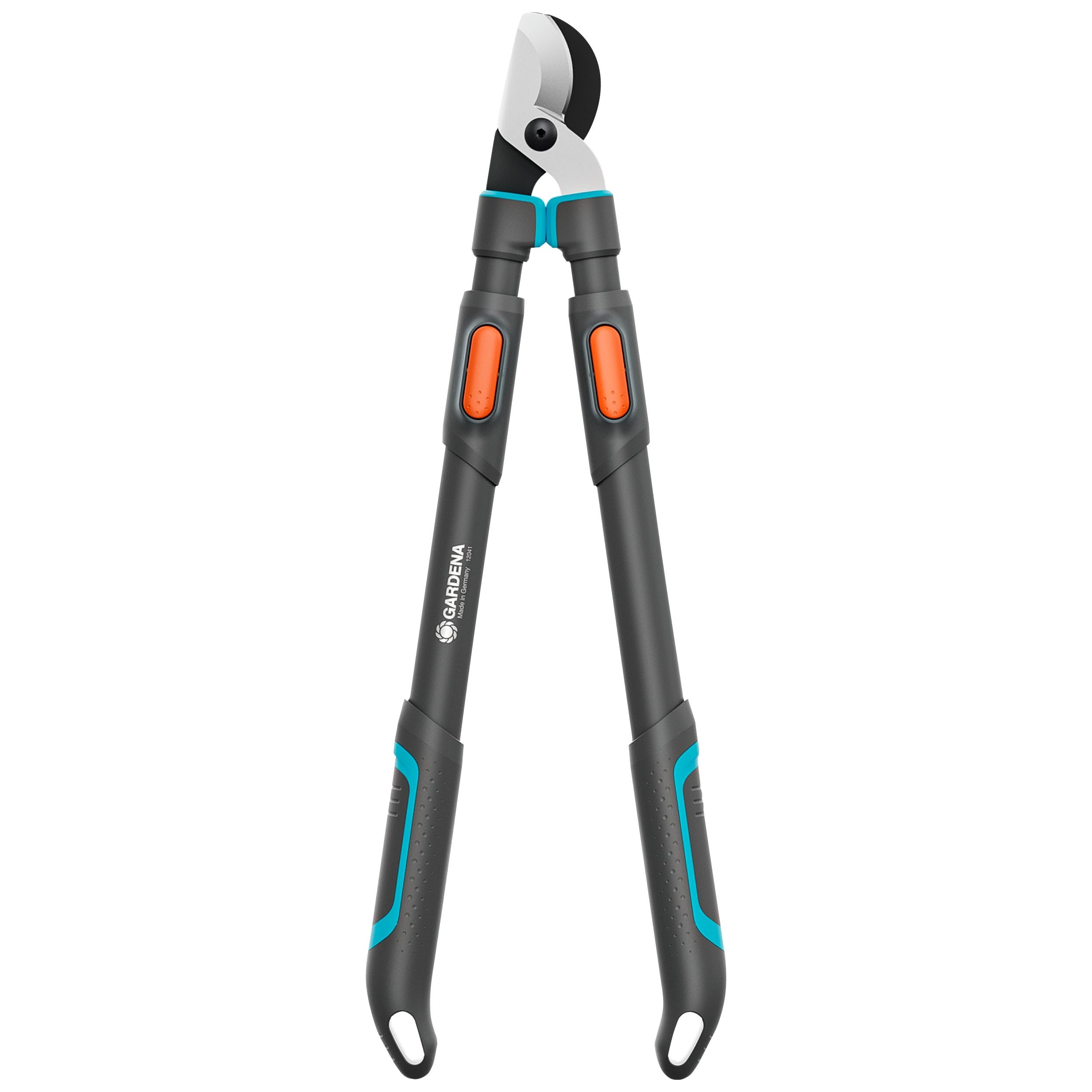 Gardena TeleCut Pro L, Teleskop-Astschere für frisches Holz bis 50 mm, verlängerbar bis 900 mm, präzisionsgeschliffene Klingen, PowerCoating für saubere Schnitte (12041-88)