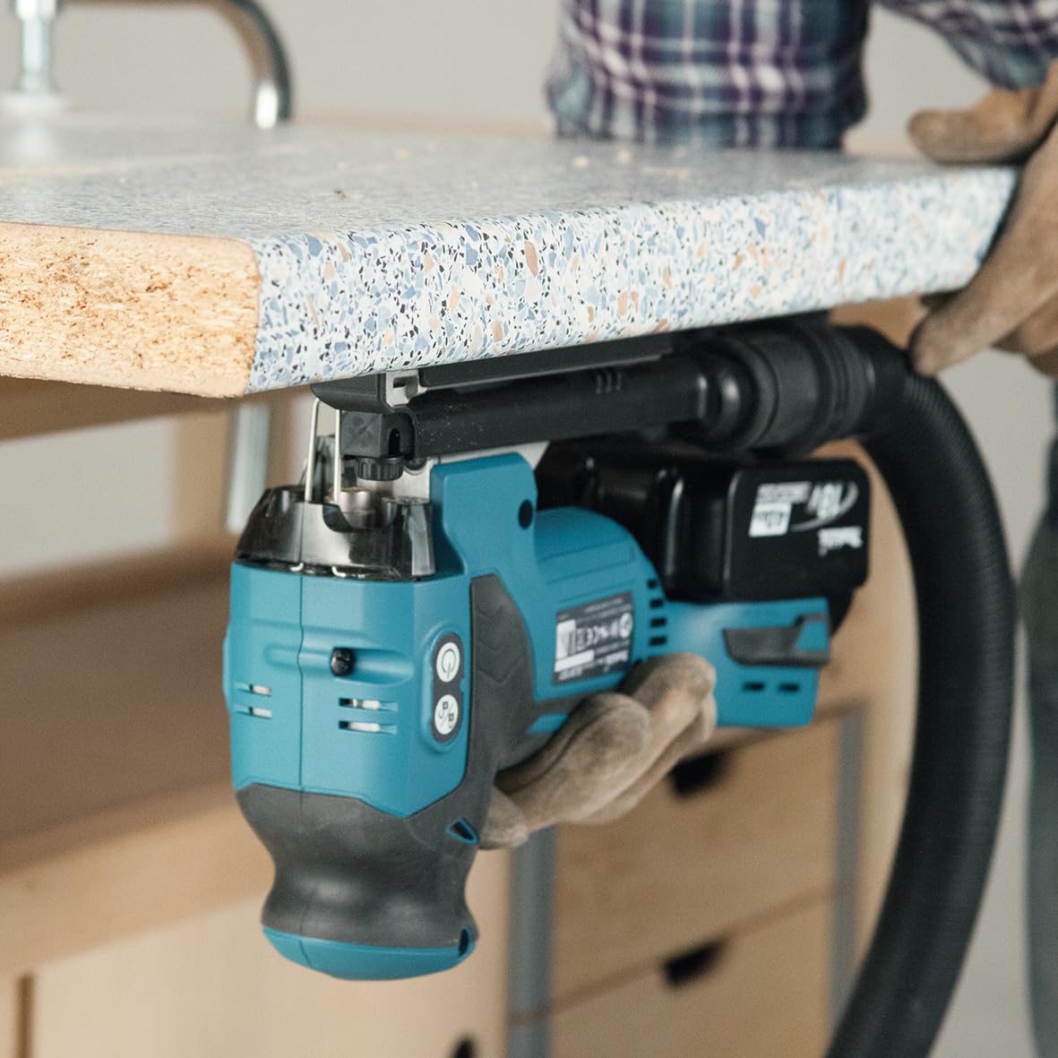 Makita DJV181Z Akku-Pendelstichsäge 18 V (Akku und Ladegerät NICHT im Lieferumfang enthalten)