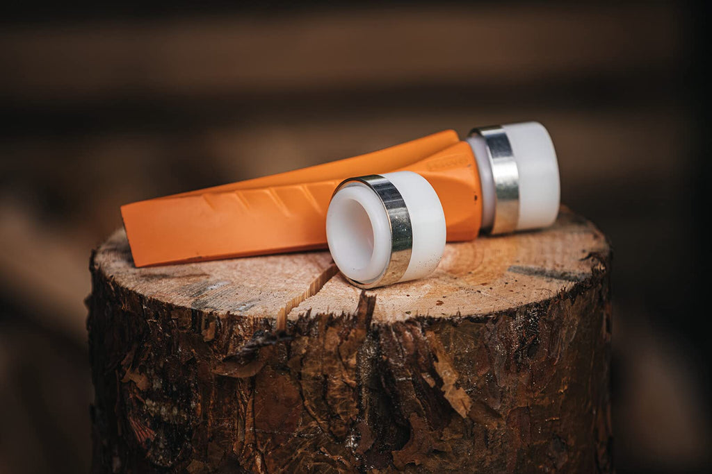 Original Fiskars Ersatz-Aufsatz mit Metallring für Dreh-Spaltkeil SAFE-T und Spalthammer SAFE-T X39, Weiß/Silber, 1001616