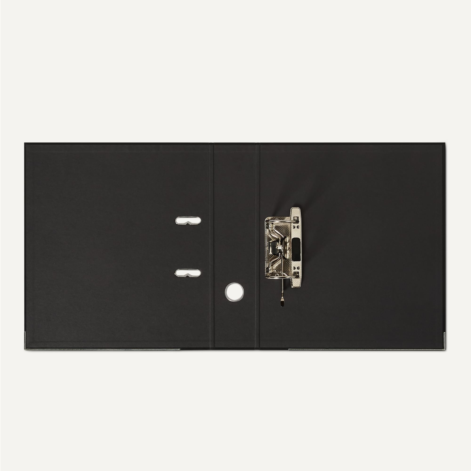 Amazon Basics Aktenordner, A4-Format, Ringordner, Büroordner, 10er-Pack, Schwarz