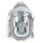 Ingenuity, Pemberton, automatische Babywippe Babyschaukel mit zwei Stufen, Sicherheitsgurt, luftdurchlässigem Material und 2 Plüschtieren