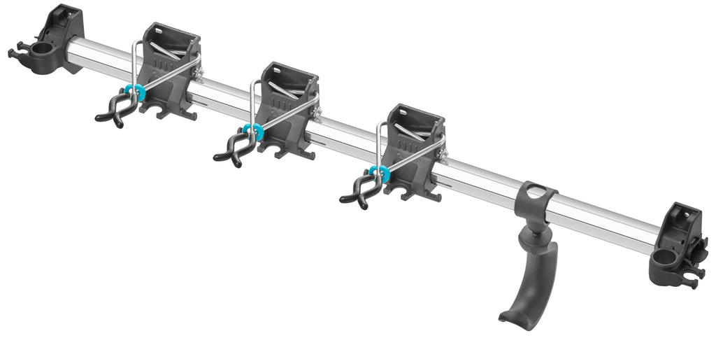 Gardena Gerätehalter Plus: Wandhalterung für Haus- und Gartengeräte, 78 cm Breite, 60 kg Maximalgewicht, platzsparend, flexibel erweiterbar, individuell bestückbar (3509-20)