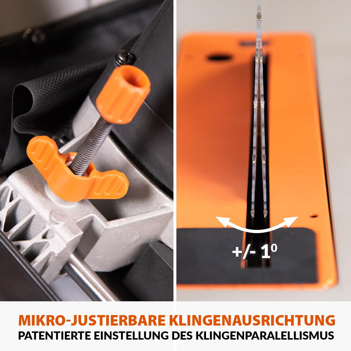 Evolution Power Tools R255TBL+ tischkreissäge, Tischsäge Tragbares Multi-Material-Sägeblatt im Lieferumfang enthalten Schneidet Holz Metall Kunststoff, 45˚ Fase, +/- 60˚ Gehrungswinkel, 1800w Motor