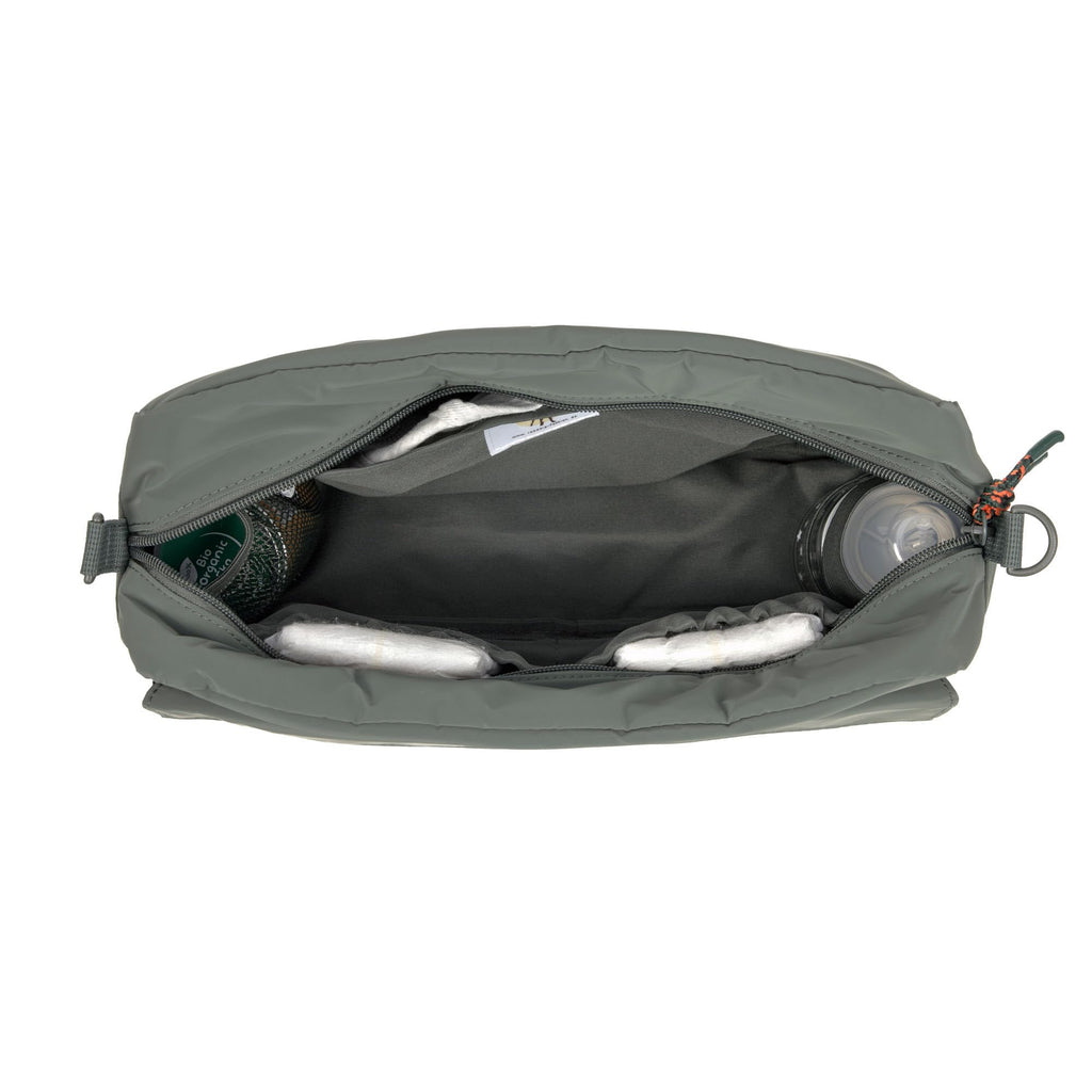 LÄSSIG Baby Kinderwagenorganizer Umhängetasche Kinderwagentasche inkl. Kinderwagenbefestigung/Casual Buggy Organizer Bag olive