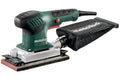 metabo Sander SR 2185-210 W, 92 x 184 mm Schleifplatte, 22.300/min Schwingzahl - Softgrip, leicht, ergonomisch, perfektes Schliffbild, vibrationsarm - Inkl. Koffer + Staubbeutel
