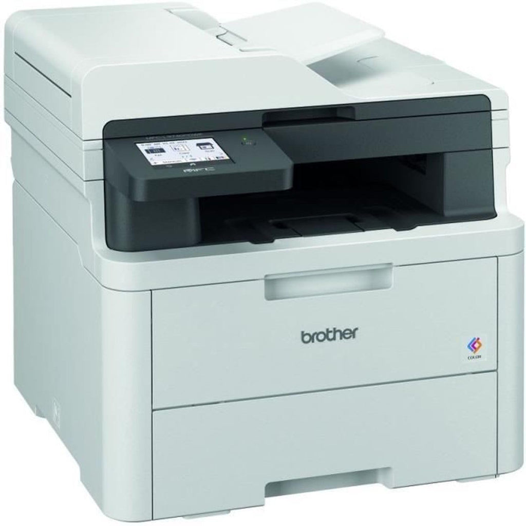 Brother MFC-L3740CDWE EcoPro- Kompaktes 4-in-1 Farb-LED Multifunktionsgerät mit WLAN/LAN, ADF und Duplexdruck