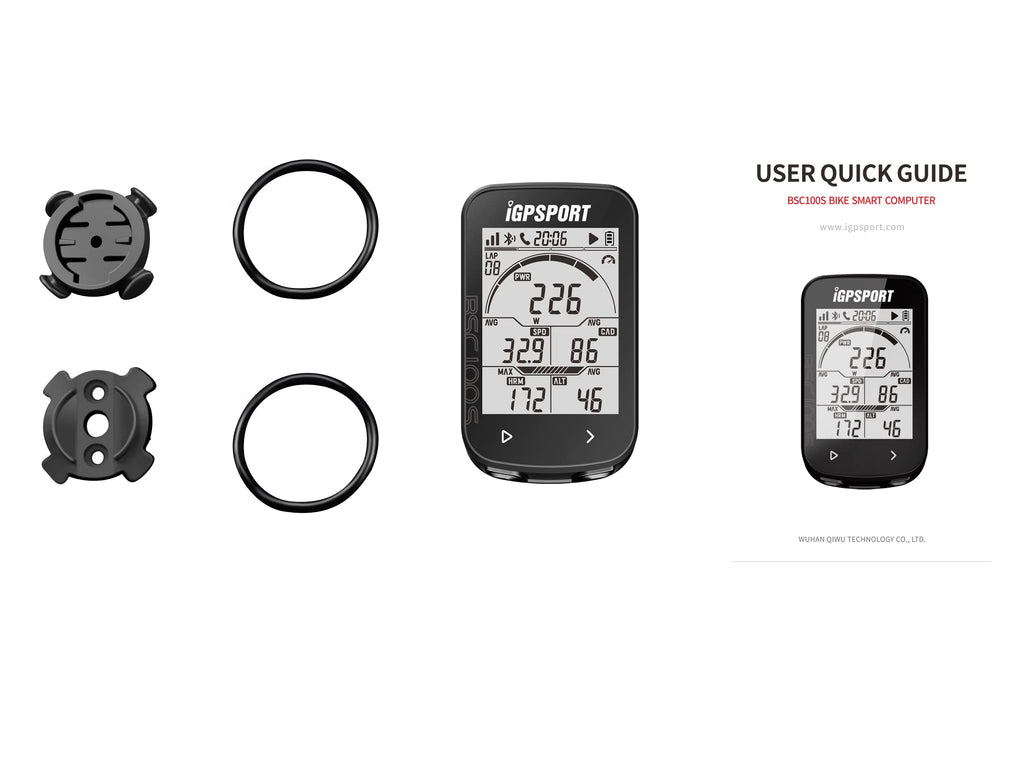 GPS Fahrradcomputer mit ANT + Funktion Radfahren Computer Unterstützung Pulsmesser und Geschwindigkeit Kadenz Sensor Anschluss