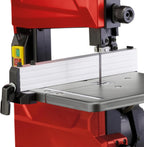 Einhell Bandsäge TC-SB 200/1 (werkzeugloser Sägeblattwechsel, Parallelanschlag, Höhenverstellung, kugelgelagerte Führung, Tisch stufenlos neigbar)