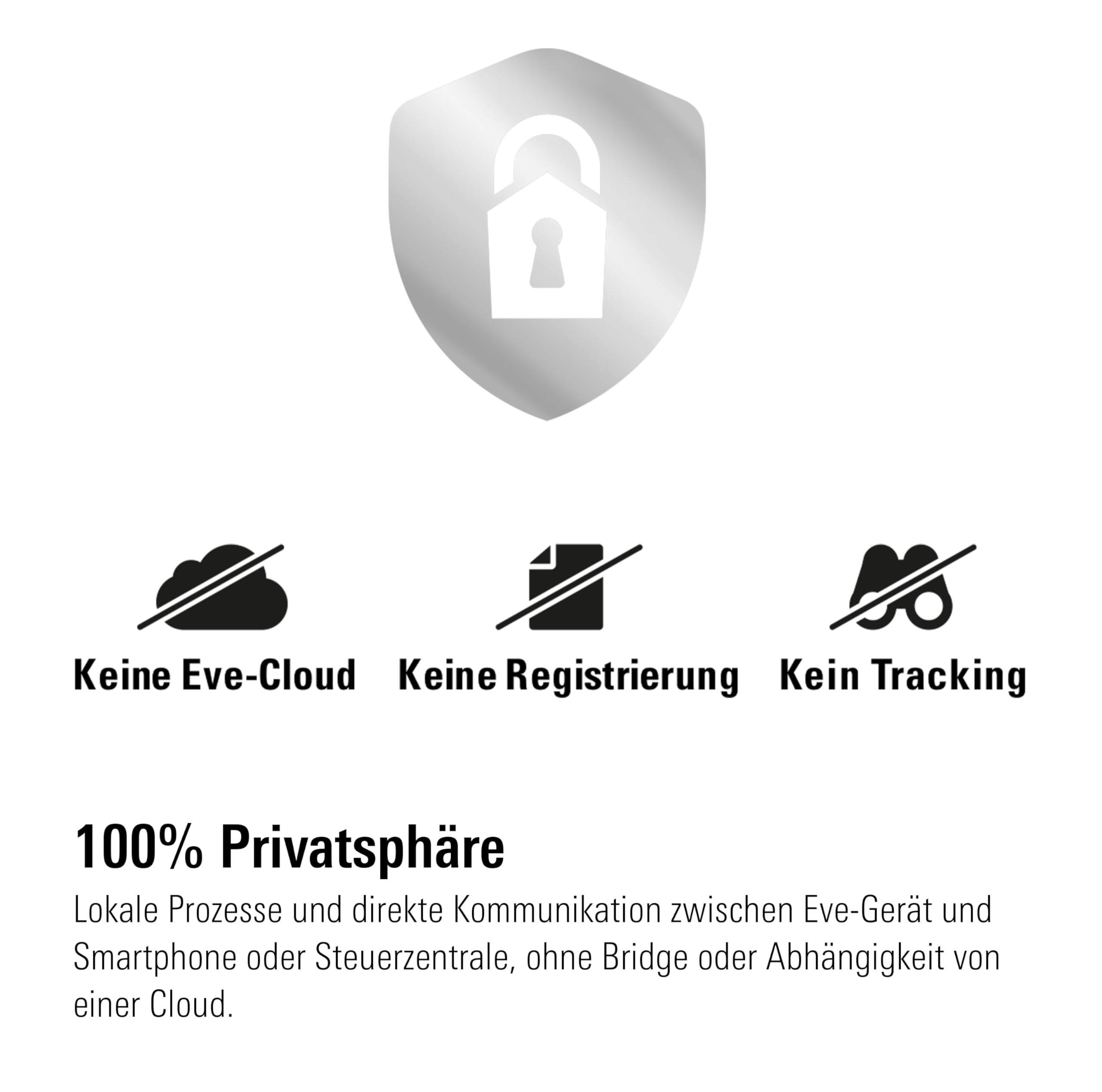 Eve Flare (Apple Home) – Tragbare smarte LED-Kugelleuchte, wasserbeständig, weißes & farbiges Licht, 90 lm, Ø 25 cm, dimmbar, keine Bridge nötig, Bluetooth & Thread, App-Steuerung