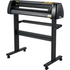 VEVOR Vinyl-Schneidemaschine, 720 mm Papierzufuhr-Schneideplotter-Paket, Vinyldrucker mit Einstellbarer Kraft und Geschwindigkeit, LCD-Display, Windows-kompatibles Schilderherstellungsset