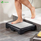 VOUNOT Trittstufe Indoor & Outdoor, rutschfeste und tragbare Fußbank für ältere Menschen, One Step Hocker für Bad, Küche & Türschwellen, Hocker und Aufstiegshilfe