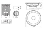 JBL Stage3 607C 2-Wege KFZ Soundsystem - 250 Watt Komponenten JBL Pro Sound Auto Lautsprecher Boxen Set mit 16 cm Einbau Autolautsprecher und Hochtöner