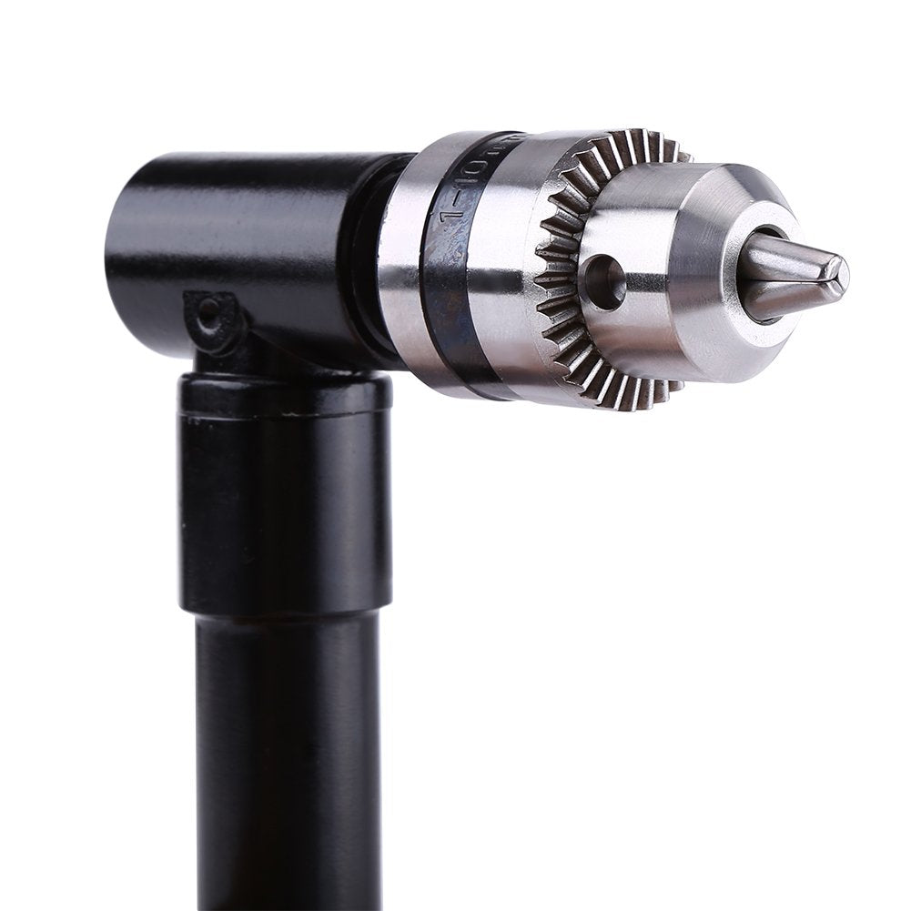 Bohrmaschine Adapter aus Aluminium rechtwinklig 90 Grad für schnurlose Selbstbohrer mit 8mm Sechskant Schaft