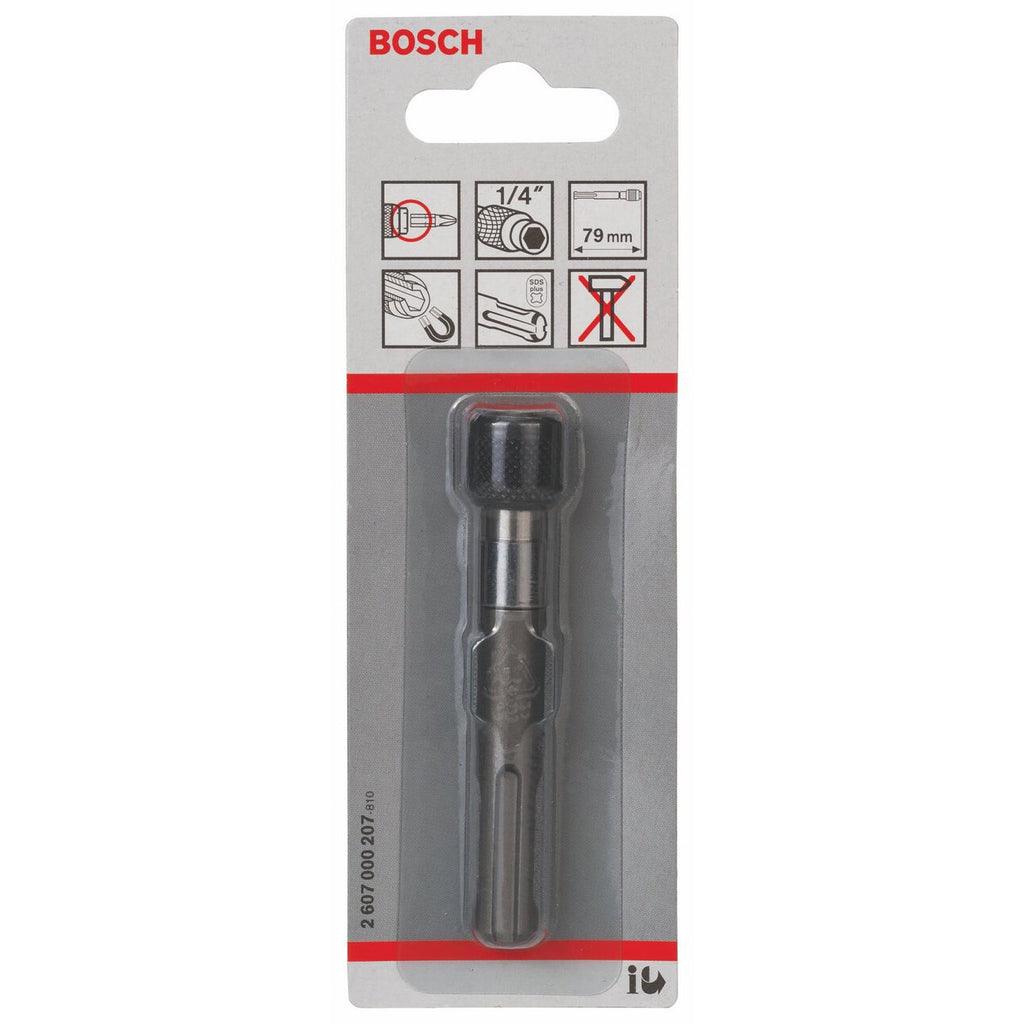Bosch Professional Universalhalter mit Schnellwechselfutter und Dauermagnet mit SDS-plus-Aufnahmeschaft, 2607000207