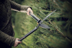 Fiskars SingleStep Heckenschere, Mit Wellenschliff, Hochwertige Stahl-Klingen, Länge 60 cm, Mattschwarz, HS22, 1001433