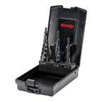 RUKO ULTIMATECUT Multidrill-Satz HSS RUnaTEC in Kunststoffkassette, HSS RUnaTEC Beschichtung, revolutionäre Schneidengeometrie, 3-teilig