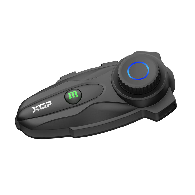 XGP X10 Motorrad Bluetooth Headset, 3000m Helm Kommunikationssystem für 1 bis zu 10 Personen, Intercom Motorrad mit Audio-Multitasking/Musik Sharing/ IP67 Wasserdicht, Unterstützung GPS/Navigation