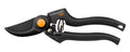 Fiskars Bypass-Gartenschere für frische Äste und Zweige, Antihaftbeschichtet, Hochwertige Stahl-Klingen, Länge: 22,5 cm, Schwarz/Orange, Pro, P90, 1001530