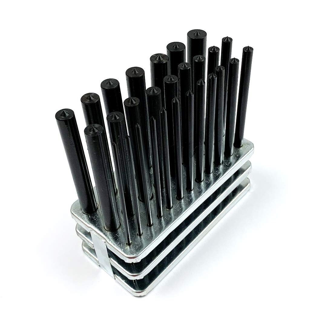 HHIP 8600-0041 Transferstanzer-Set, 28-teilig, 3/32-1,27 cm