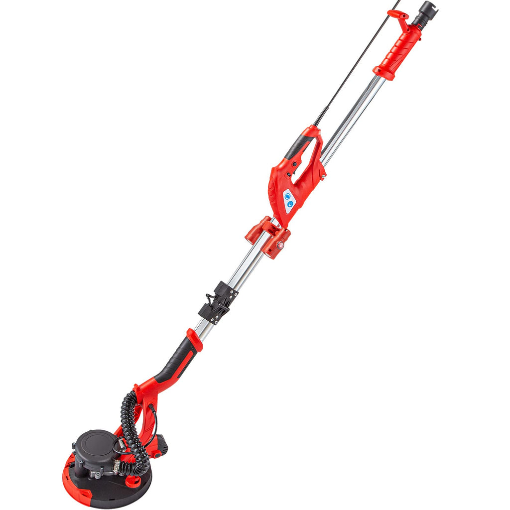 Mophorn Exzenterschleifer 225 mm, Schleifmaschine Werkzeug 850W, Schleifmaschine mit LED-Leuchtband, Vakuumbeutel, Handschuhe, Schutzbrille