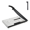 VEVOR Papierschneider Hebelschneider, 457,2 mm Max. Schnittbreite Manuelle Papierschneidemaschine, 20 Blätter Kapazität, mit Schutzschiene/Klingenarretierung für Karton/Pappe, Papierschneider