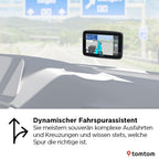 TomTom LKW-Navi GO Professional 2. Generation (6" großer kapazitiver Touchscreen mit Karten von Europa und Echtzeit-Verkehrsinformationen, speziell für LKW, Transporter, Busse und große Fahrzeuge)