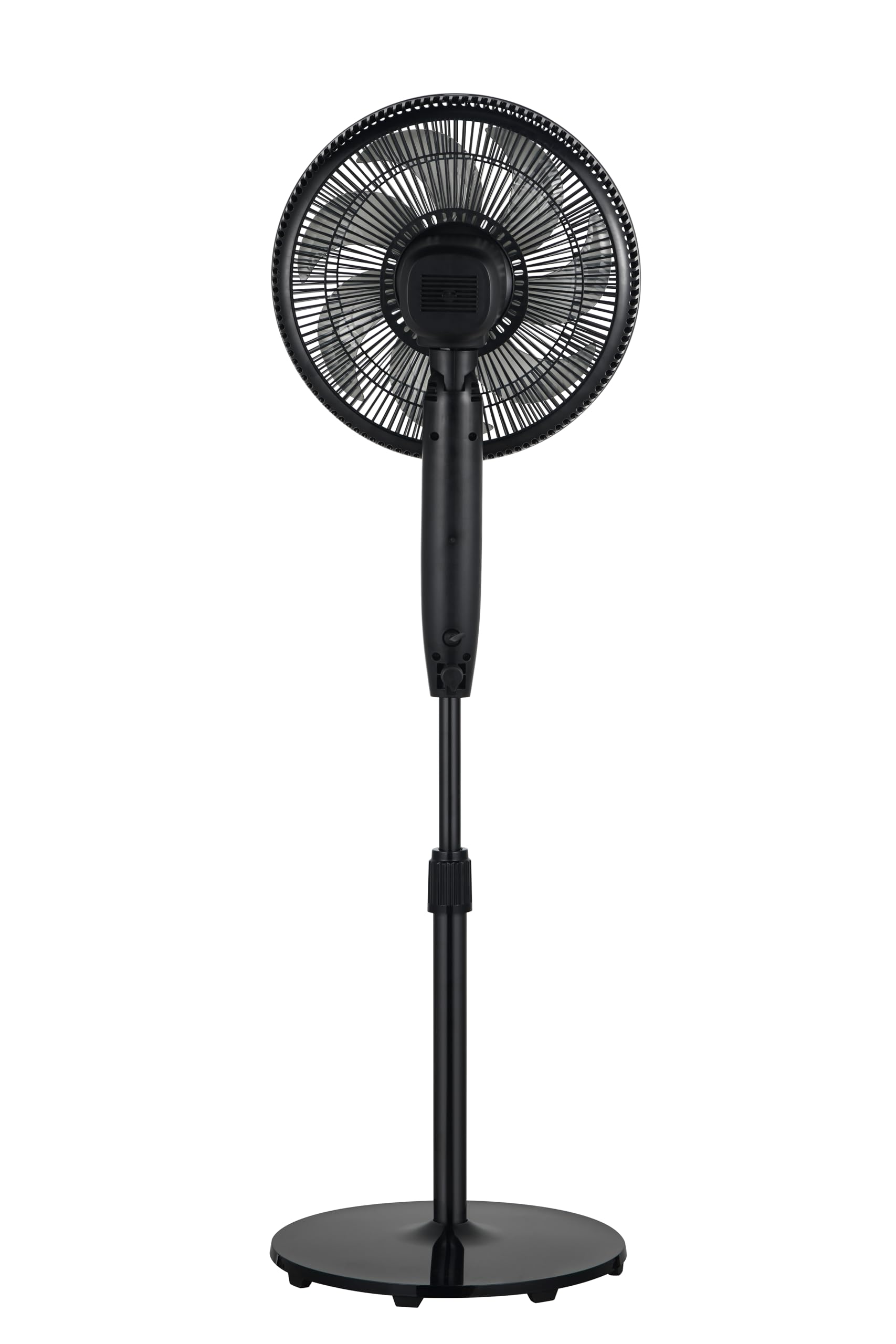 Beko - EFS6700B - Standventilator, 50 W, 3 Geschwindigkeiten, Höhe und Neigung verstellbar - Schwarz, 40,1 x 40 x 134,5 cm
