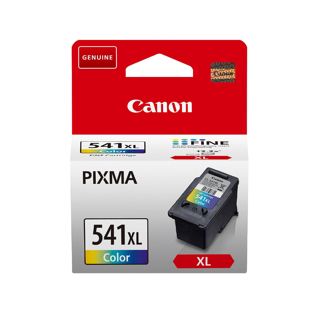 Canon CL-541XL Farb Druckertinte C/M/Y - hohe Reichweite - 15 ml für PIXMA Drucker ORIGINAL in plastikfreier Verpackung, Farbig, XL
