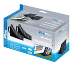 ProPlus 341347 2 x Unterlegkeile mit Griff Bremskeile Wohnwagen Anhänger PKW Hänger