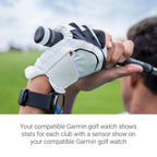 Garmin Approach CT10 Golfschlägersensoren, 14 Stück Komplettset – automatische Aufzeichnung von Golfschlägen, Installation am Schlägergriff, Statistiken zur Schlägerperformance & Schlagweiten