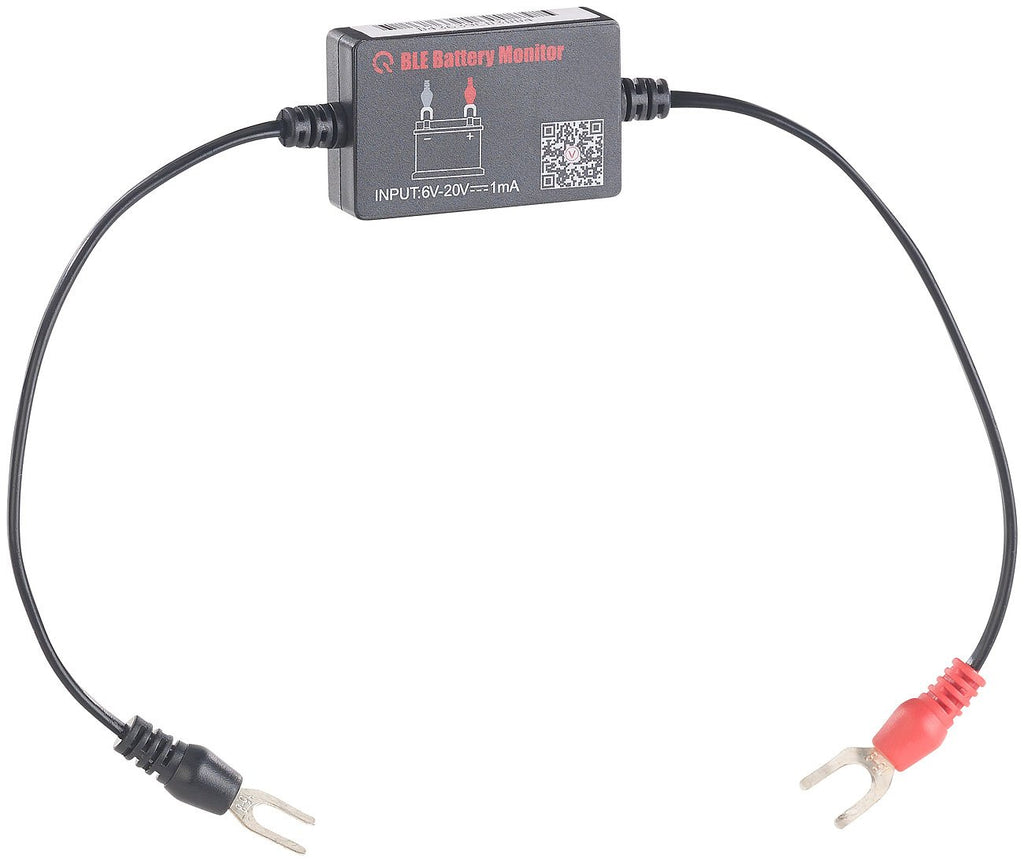 Lescars Autobatterieüberwachung: Kfz-Batterie-Wächter mit Bluetooth und App, für 12-Volt-Batterien (Batterieüberwachung Bluetooth, Batteriewächter Test, 12V Zigarettenanzünder)