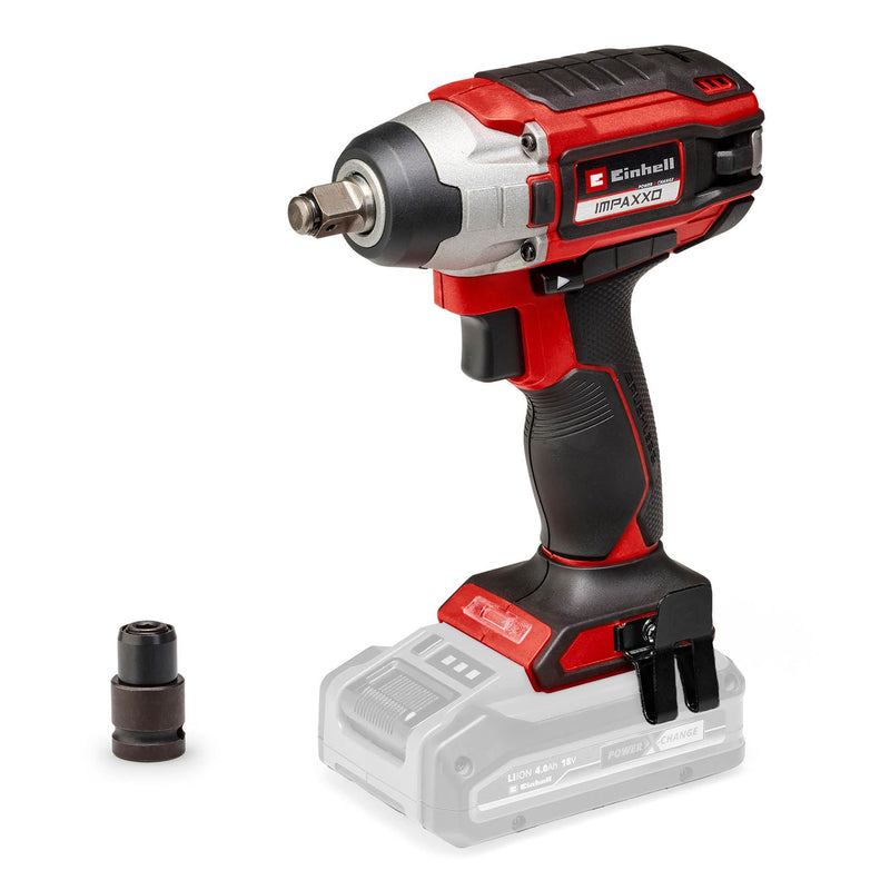 Einhell Akku-Schlagschrauber IMPAXXO 18/230 Power X-Change (Li-Ion, 18 V, 230 Nm, Bürstenloser Motor, Lieferung ohne Akku & Ladegerät)